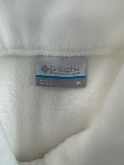 Columbia Women’s White Benton Springs Full Zip Fleece Jacket - M