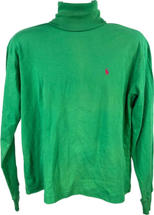 Ralph Lauren Polo Sport Men’s Green Turtleneck Long Sleeve Shirt - L