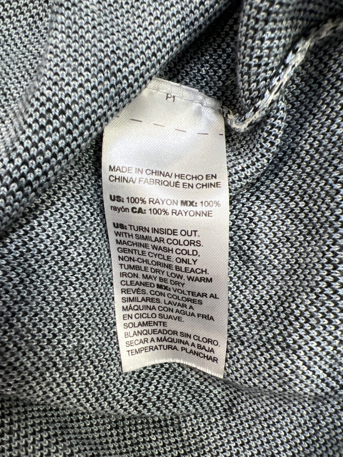 Chico’s Women’s White/Black Long Sleeve Knit Sweater - 0/US S