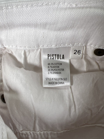 Pistola Women’s White Skinny Denim Jeans - 26