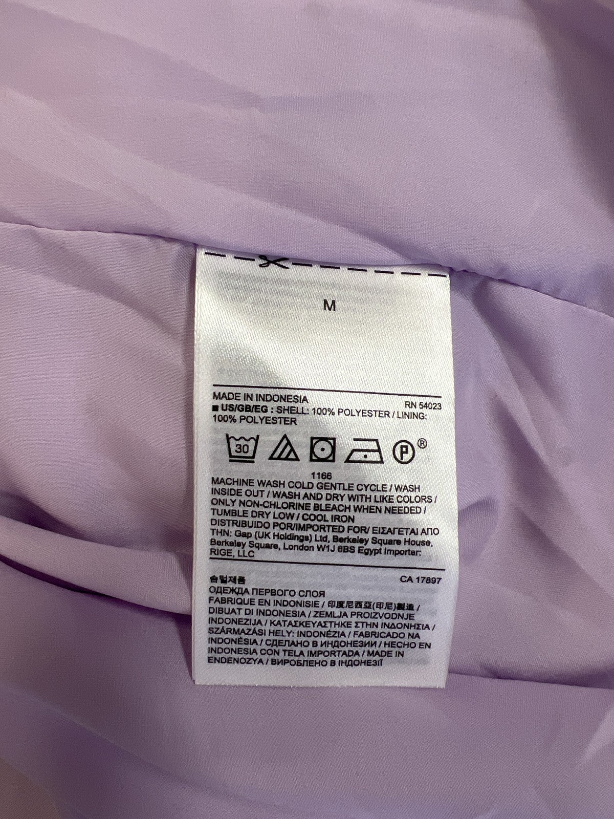 Banana Republic Women’s Purple Eyelet Lined Tank Top Blouse - M