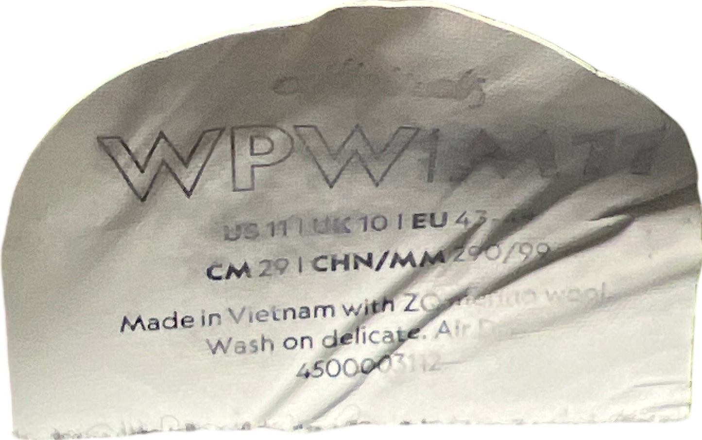 Allbirds Men’s Gray Piper Merino Wool Lace Up Casual Sneakers - 11