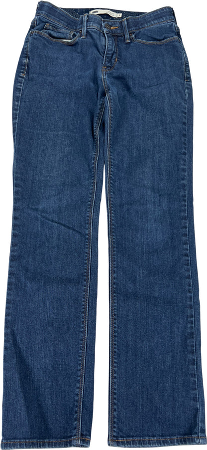 Levi’s Women’s Medium Wash Perfect Waist 525 Straight Leg Denim Jeans - 4