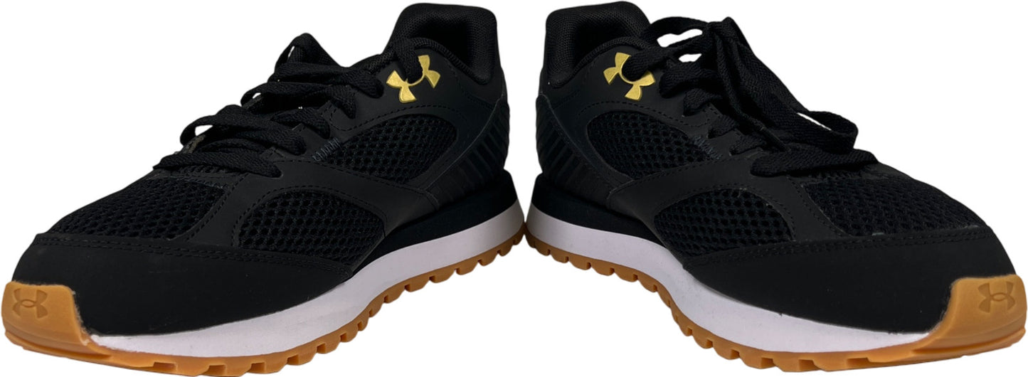 Under Armour Women’s Black Lace Up Athletic Jogger Sneakers - 9.5