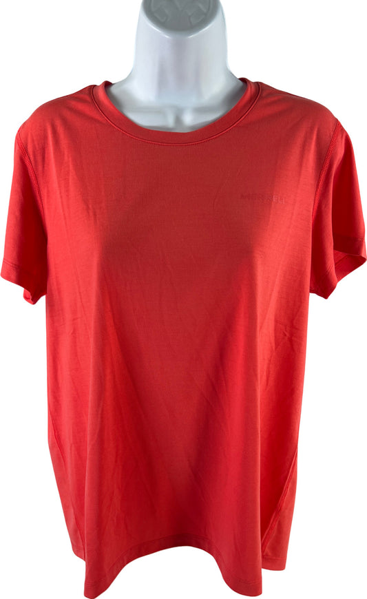 Merrell Women’s Orange Short Sleeve Athletic T-Shirt - M