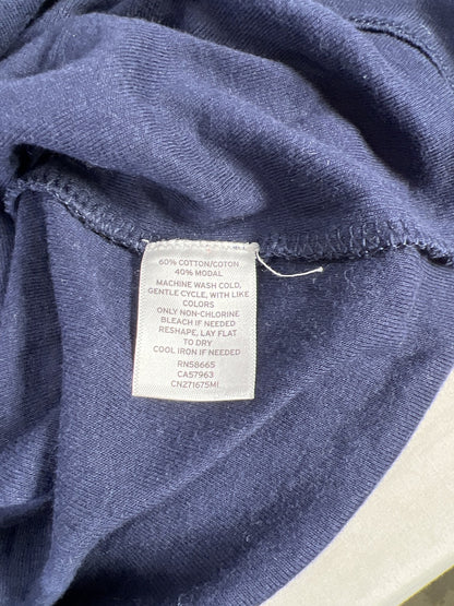 Caslon Women’s Navy Blue Short Sleeve Crewneck T-Shirt - XS