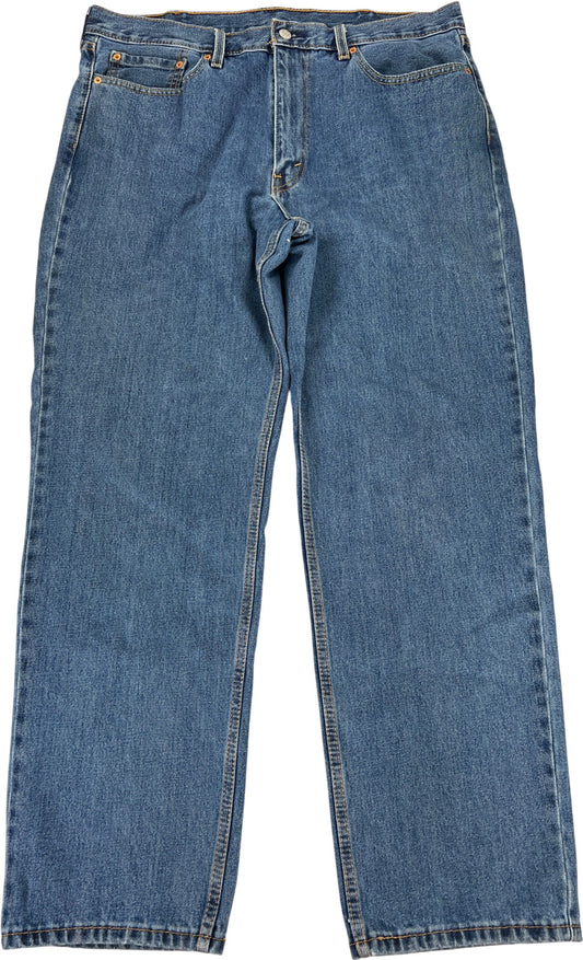Levi’s Men’s Medium Wash 550 Relaxed Fit Denim Jeans - 38x32