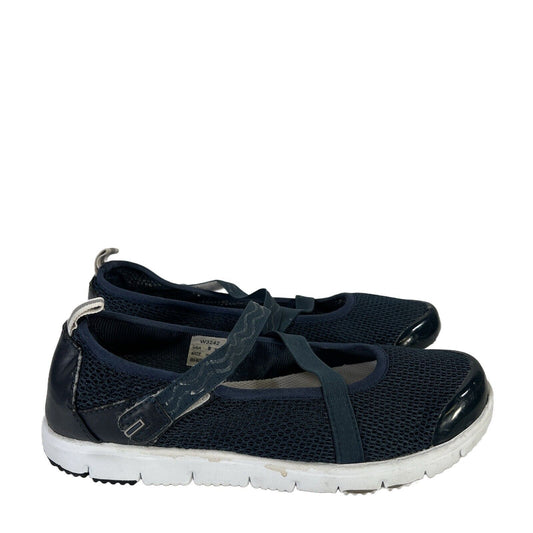 Propet Women's Blue Mary Jane TravelWalker Athletic Shoes - 9D Wide