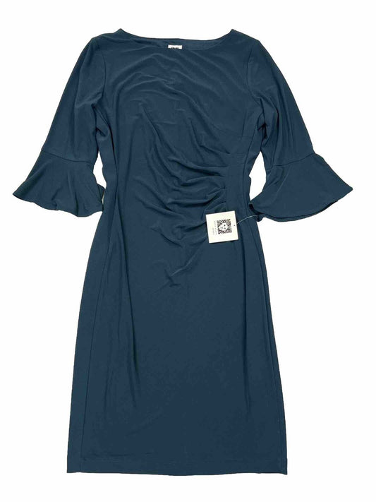 NEW Anne Klein Women's Dark Blue Juniper Sheath Dress - 6