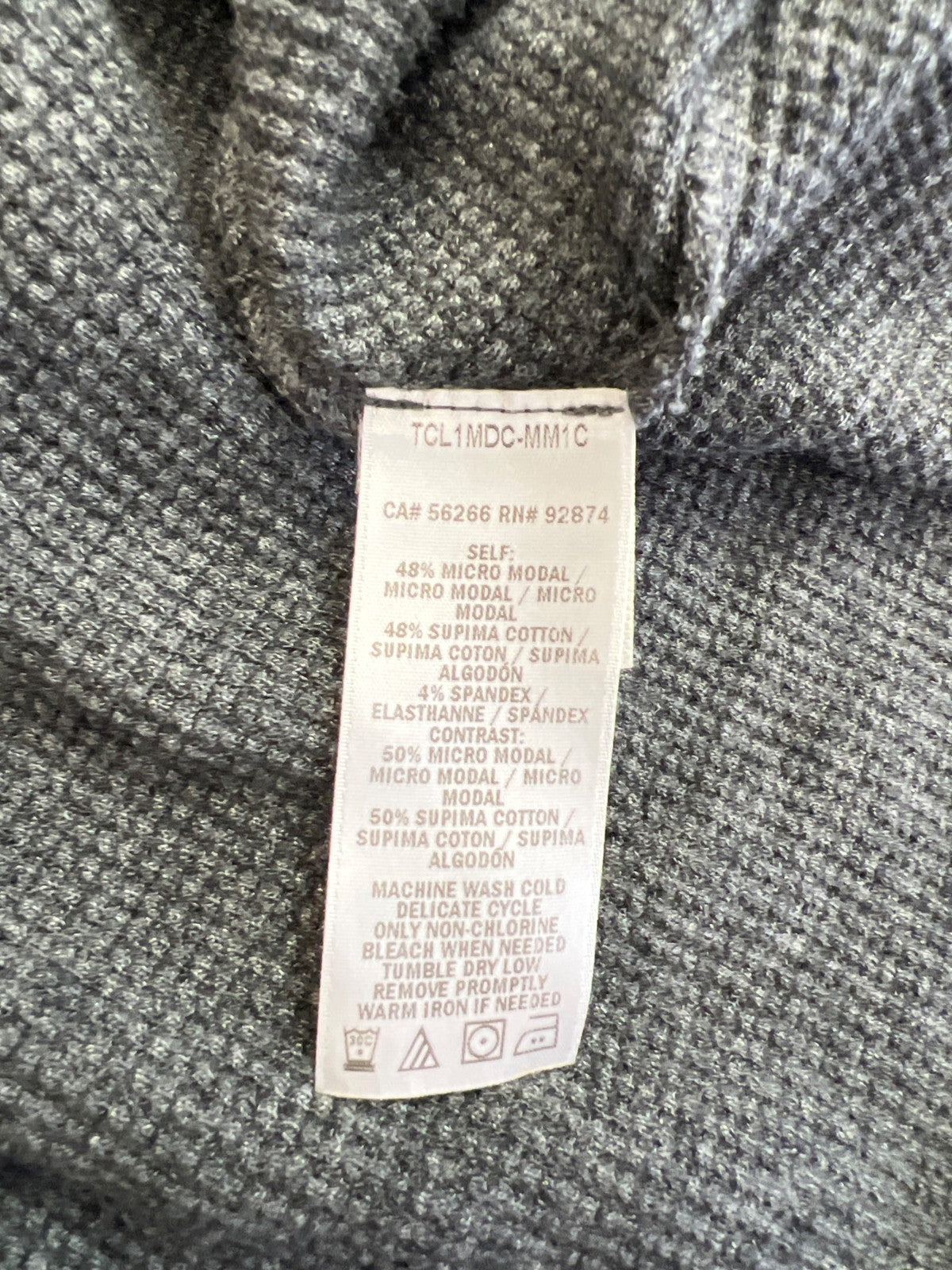 Splendid Women’s Gray Long Sleeve Open Front Waffle Knit Cardigan Sweater - M