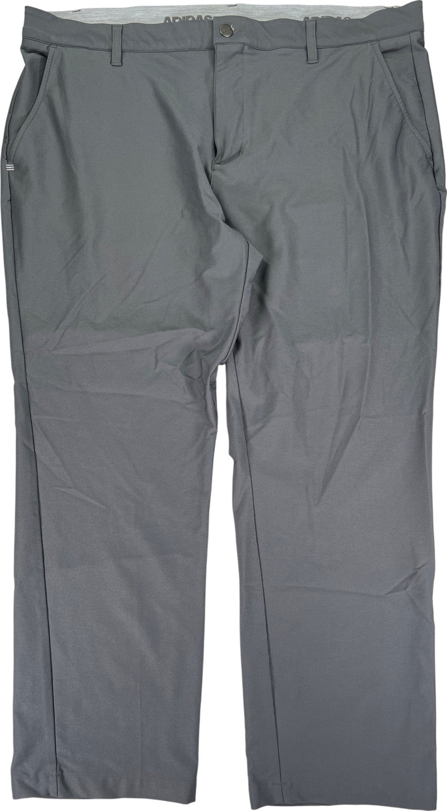 Adidas Men’s Gray Straight Leg Athletic Golf Pants - 40x30