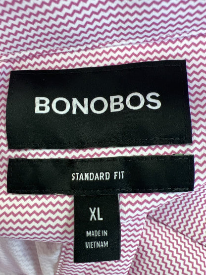 Bonobos Men’s Short Sleeve Standard Fit Button Up Shirt - XL