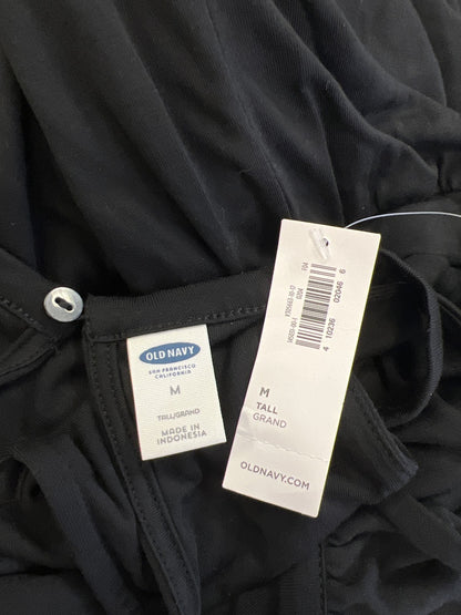 Old Navy Women’s Black Tiered Sleeveless Maxi Dress - M Tall