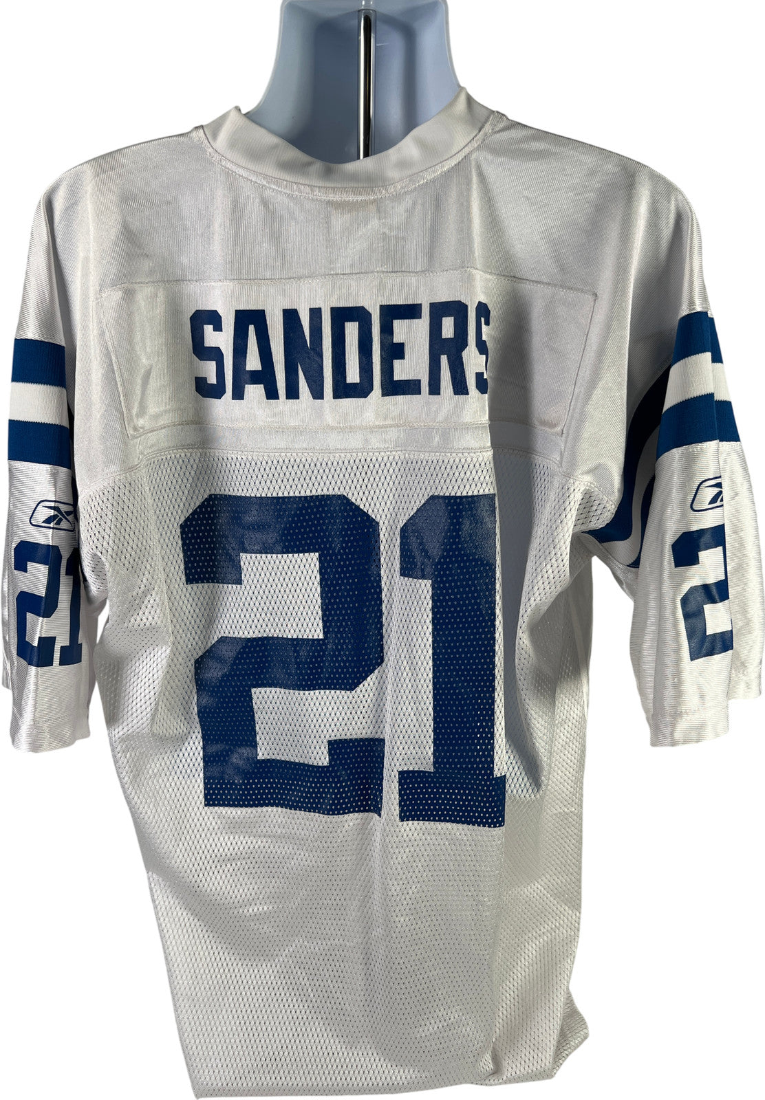 NFL Equipment White Deion Sanders #21 Jersey - XL