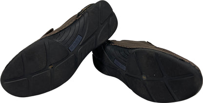 Izod Men’s Gray Memory Foam Thomas Slip On Walking Loafers - 9