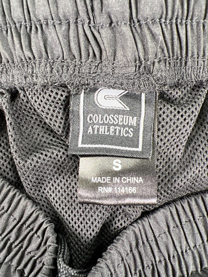 Colosseum Athletics Men’s Black/Green MSU Windbreaker Athletic Pants - S