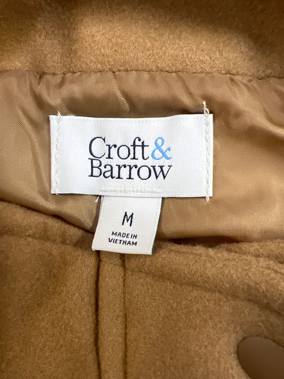 Croft and Barrow Women’s Sleeveless Full Zip Quilted Vest - M