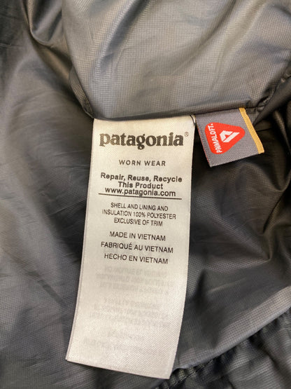 Patagonia Men’s Dark Gray Nano Puff Sleeveless Full Zip Vest - M