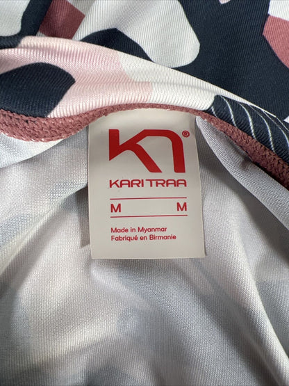 Kari Traa Women's Pink Camouflage Long Sleeve Athletic Shirt - M
