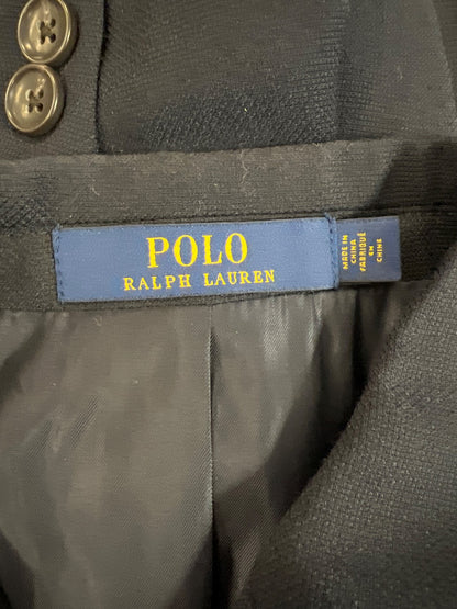 Polo Ralph Lauren Men’s Blue Wool Blend 2 Button Blazer Jacket - 44L