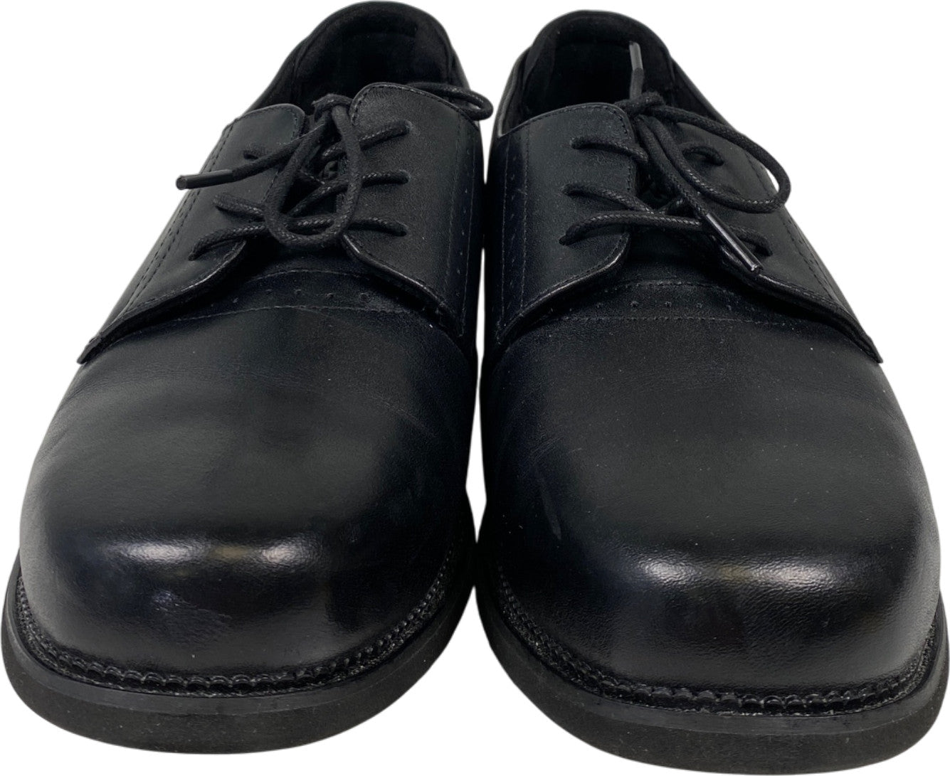 Propet Women’s Black Leather Hazel Oxford Dress Shoes - 8 Wide
