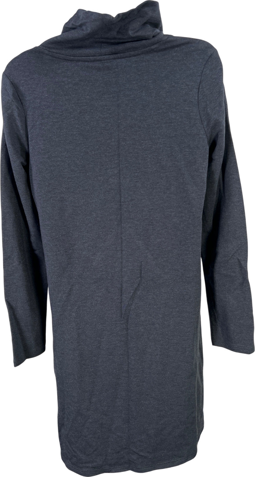 Pure J.Jill Women’s Blue Long Sleeve Cowl Neck Shirt Dress - XS