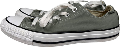 Converse Unisex Gray Canvas Low Top Sneakers - Women’s 8