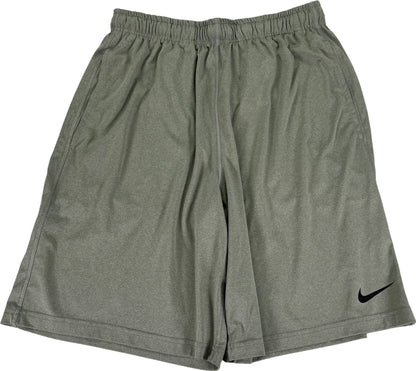 Nike Men’s Gray Dri-Fit Unlined Athletic Shorts - M