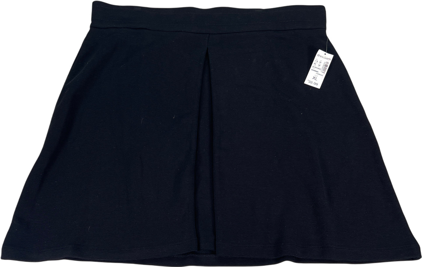 Dressbarn Women’s Black Stretch Pull On A-Line Skirt - XL