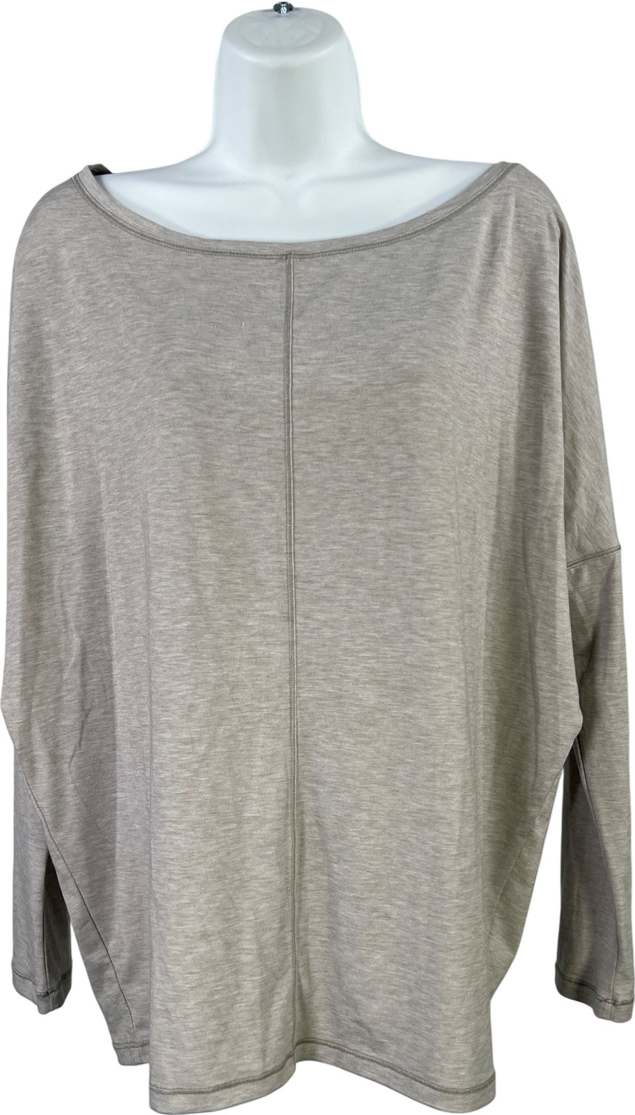 Athleta Women’s Gray Lightweight Crewneck Long Sleeve Shirt - S