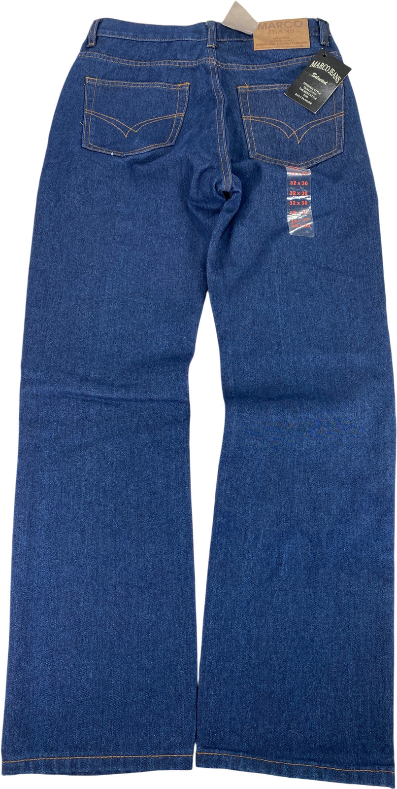 Marco Jeans Men’s Dark Wash Denim Jeans - 32x30