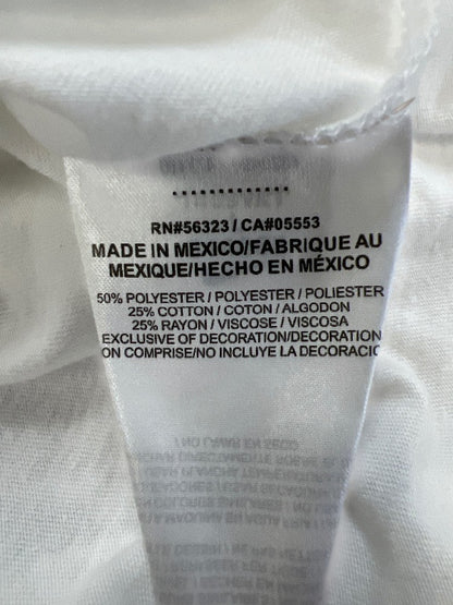 Nike Women's White Genuine Merchandise Detroit Tigers Tank Top - L