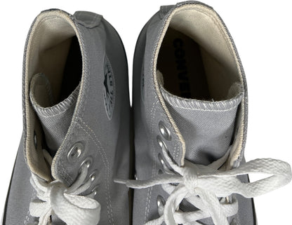 Converse Unisex Gray Chuck Taylor High Top Sneakers - Women’s 9
