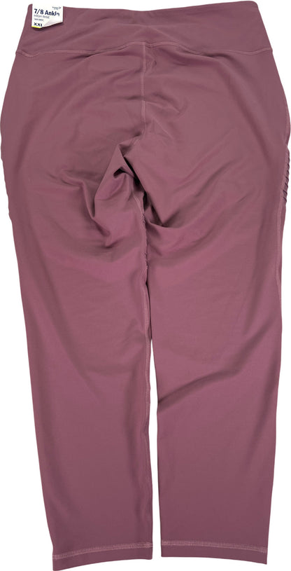 Old Navy Active Women’s Purple High Rise 7/8 Ankle Athletic Leggings - XXL