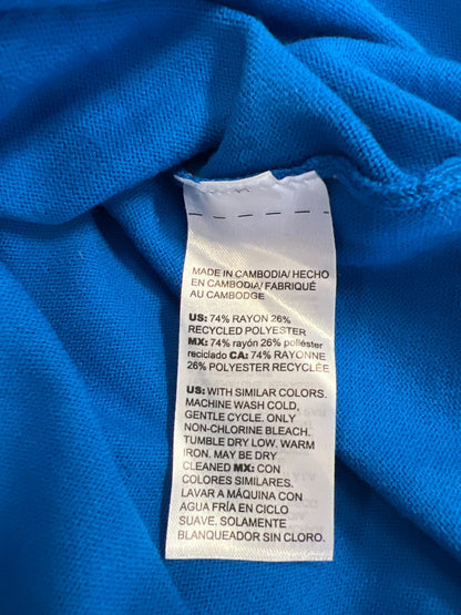 Chico’s Women’s Blue Knit Long Sleeve Shirt - 1/US M