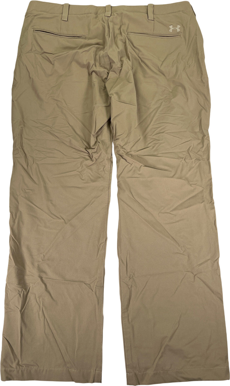 Under Armour Men’s Beige Straight Leg Athletic Golf Pants - 42