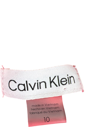 Calvin Klein Women’s Red Short Sleeve Long Sheath Dress - 10