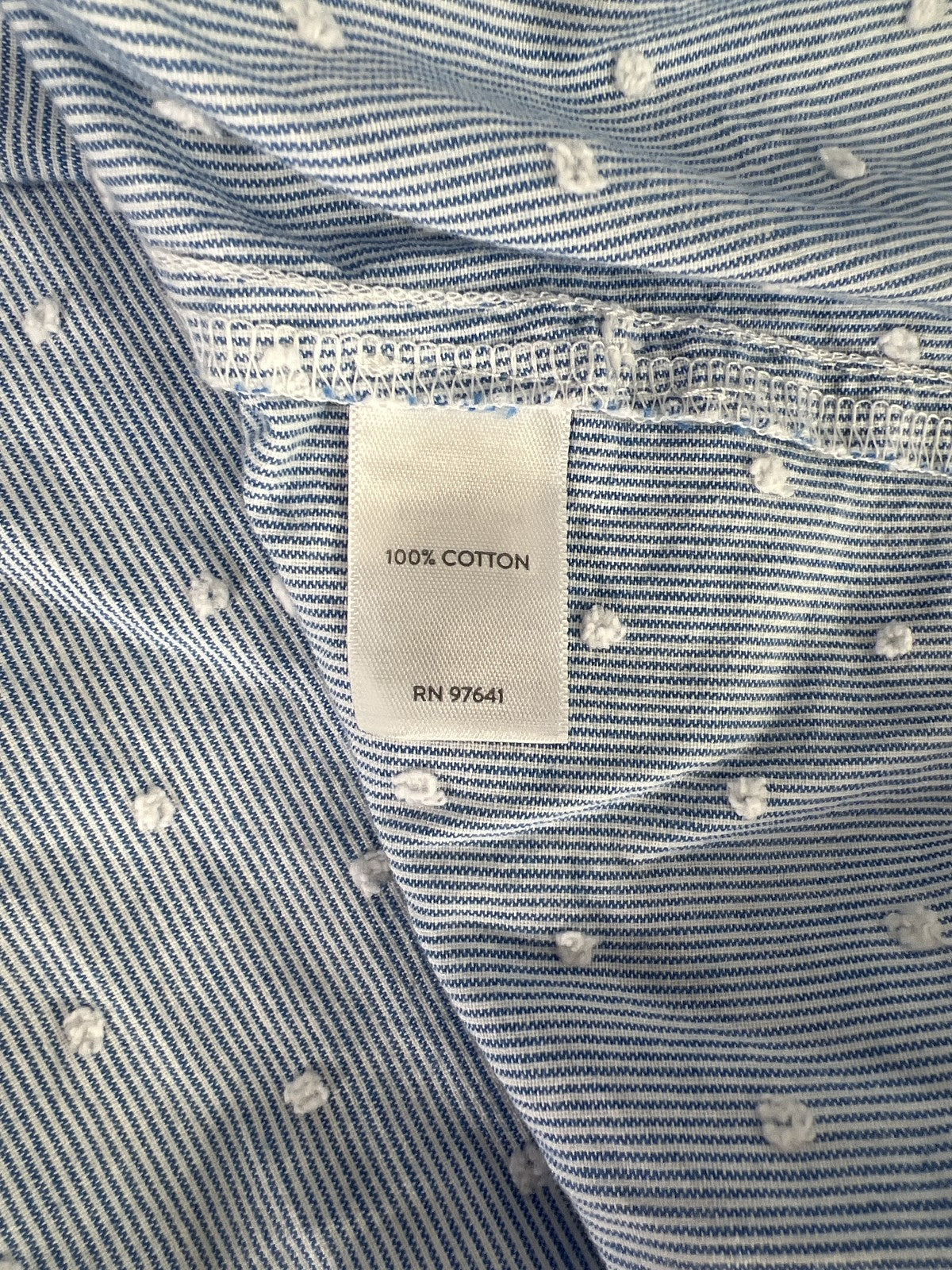 J.Jill Women’s Blue Long Sleeve Button Up Blouse - S