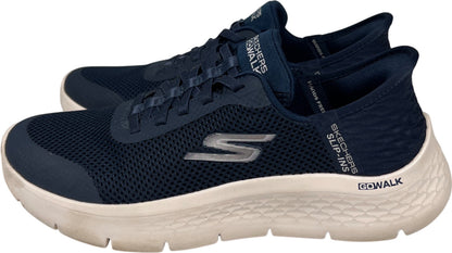 Skechers Women’s Blue Go Walk Slip In Walking Comfort Shoes - 6.5
