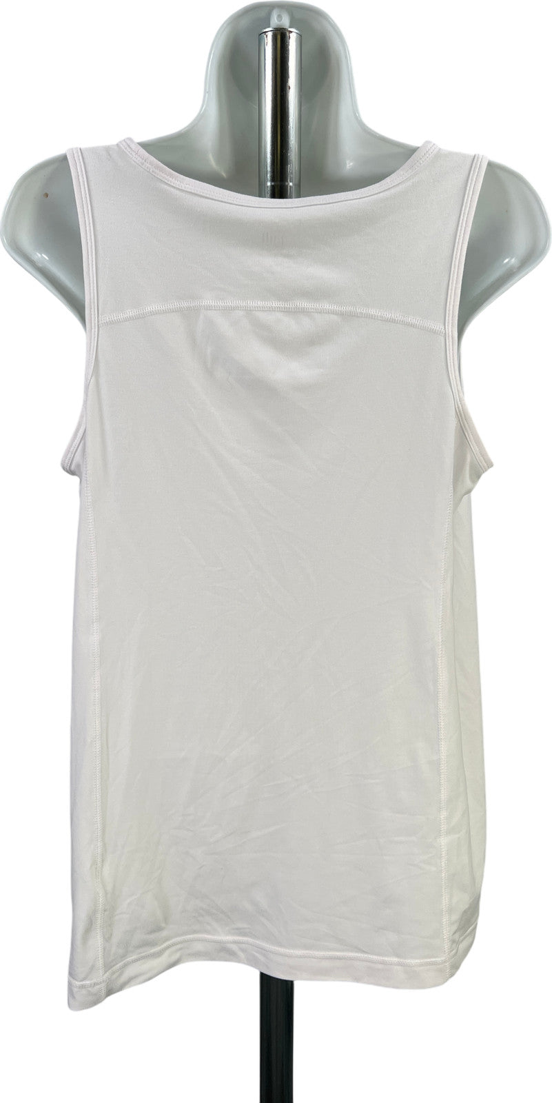 J.Jill Women’s White Sleeveless Fit Performance Tank Top - S