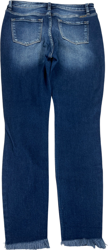 Kancan for Maurices Women’s Dark Wash Distressed Skinny Jeans - 29