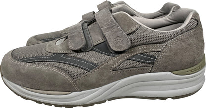 SAS Men’s Gray Suede Comfort Walking Sneakers - 12 Wide