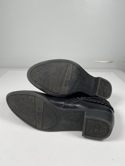 Life Stride Women’s Black Velocity 2.0 Adrianna Side Zip Ankle Booties - 10 Wide