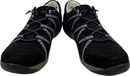 Dansko Women’s Black Suede Harlyn Slip On Walking Shoes - 38/US 8.5