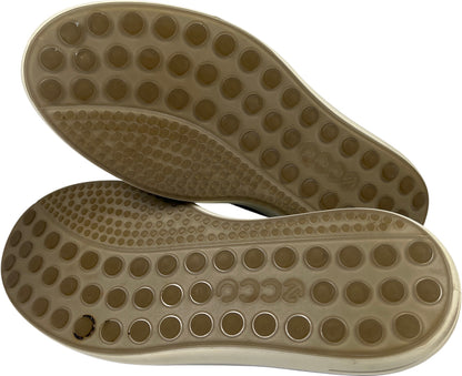 Ecco Women’s Gray Soft Lace Up Athletic Sneakers - 39/US 8