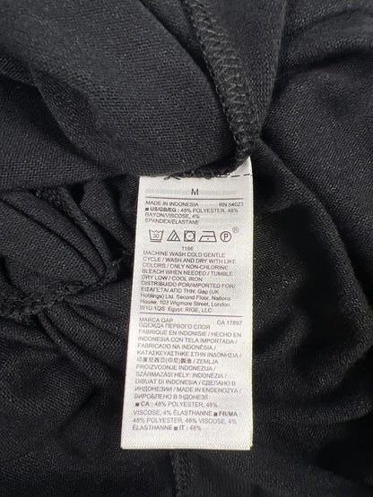 Old Navy Women’s Black Long Sleeve Open Back Shirt - M