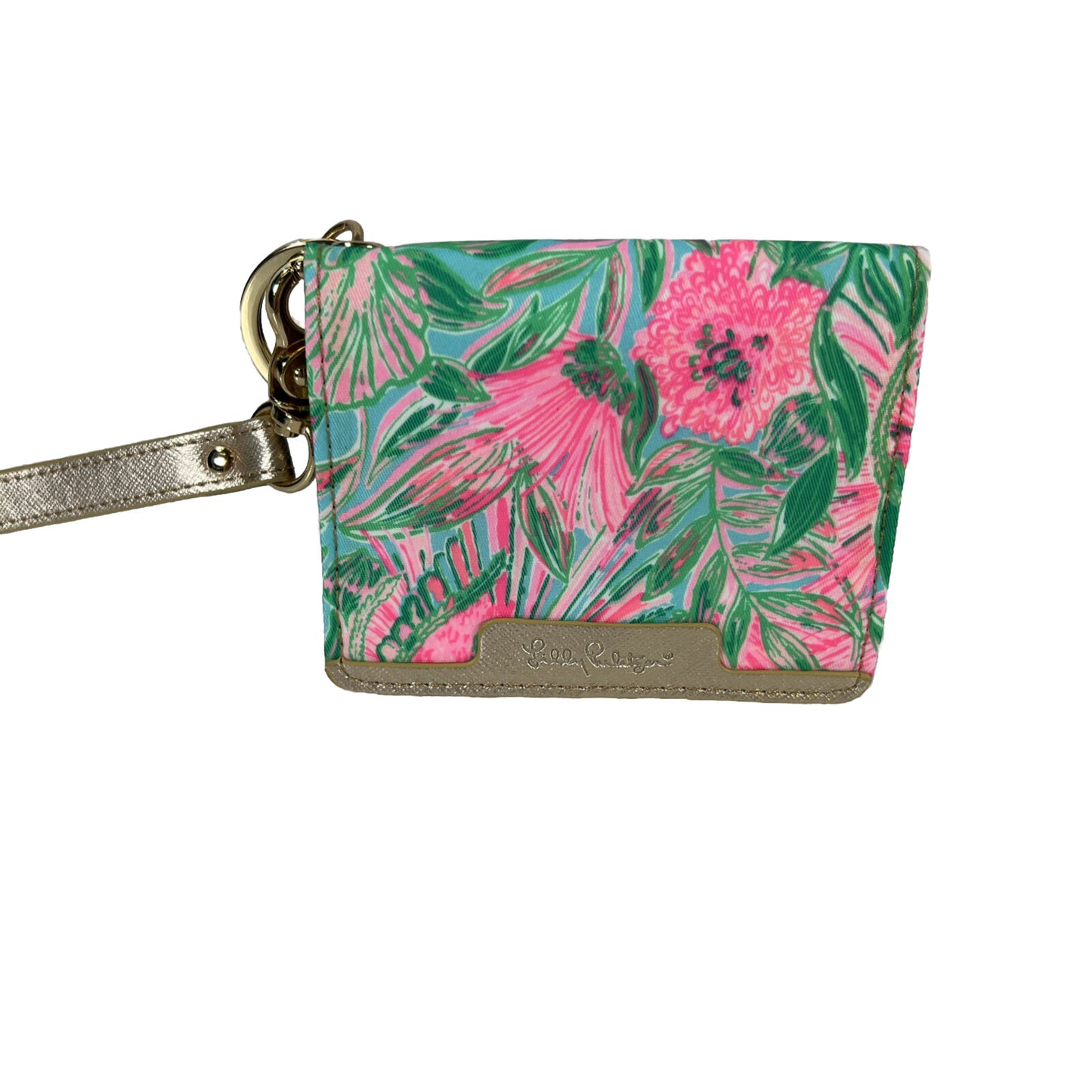 NEW Lilly Pulitzer Coming In Hot Keychain Card Wallet