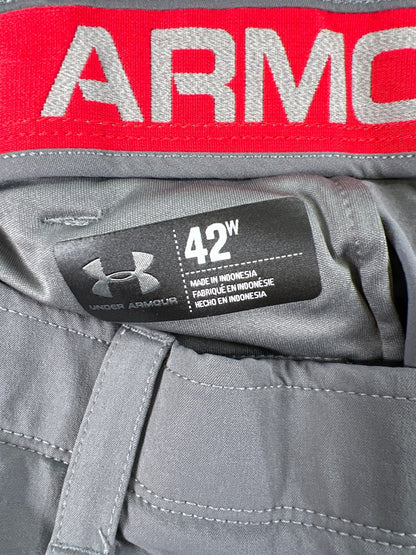 Under Armour Men’s Gray Straight Leg. Athletic Golf Pants - 42