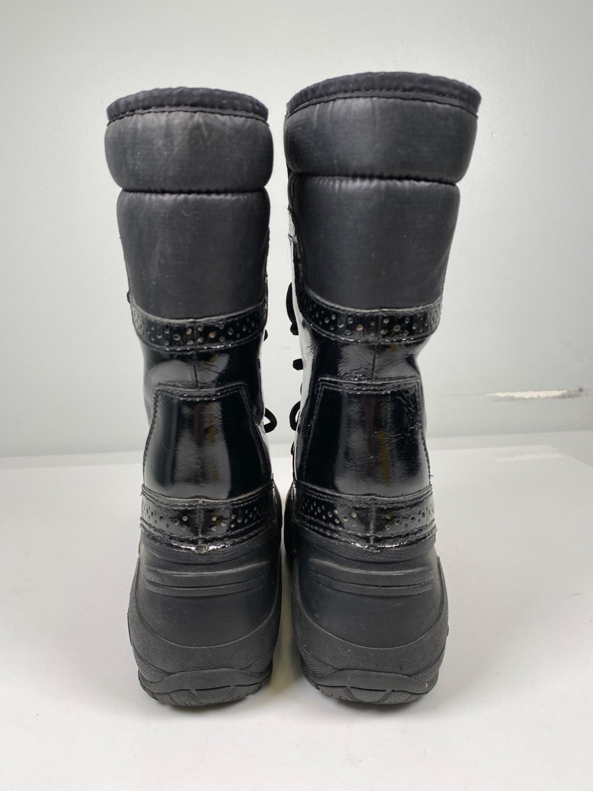 The North Face Women’s Black Shellista Mid Waterproof Winter Snow Boots - 6