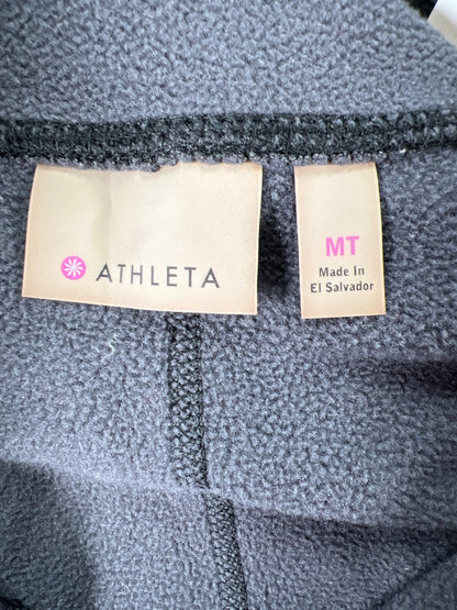 Athleta Women’s Gray Heathered Fleece Lined Leggings - M Tall
